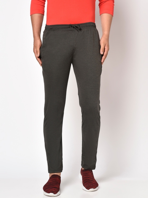 

Octave Plus Size Men Olive Green Solid Track Pants