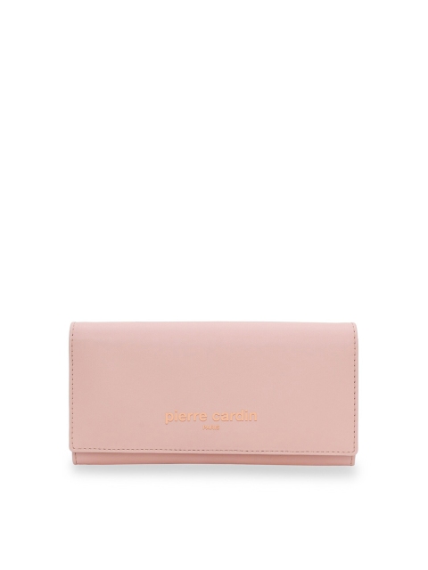 

pierre cardin Women Pink Solid PU Envelope