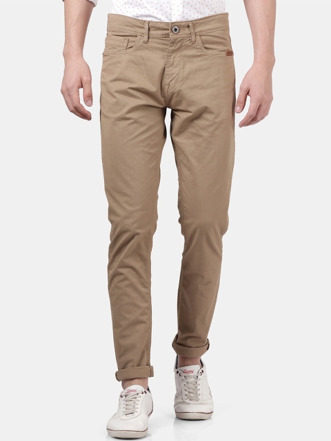 

DERBY JEANS COMMUNITY Men Khaki Slim Fit Jeans