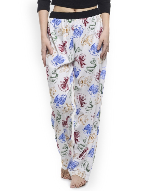 

Free Authority Harry Potter Printed Lounge Pants, White