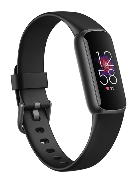 

Fitbit Black Solid luxe Bracelet Style Fitness Band