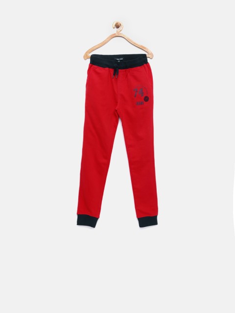 

Allen Solly Junior Boys Red Track Pants
