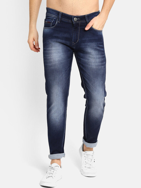 

V2 Value & Variety Men Blue Heavy Fade Jeans