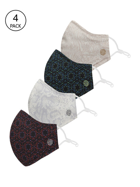

Van Heusen Women 4 Pcs Reusable 3-ply Outdoor Masks, White