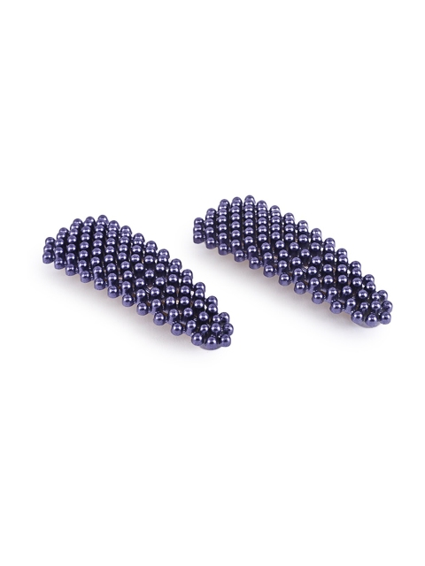 

BuckleUp Girls Violet Set of 2 Embellished Tic Tac Hair Clip