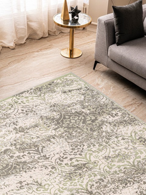 

DDecor Cream Coloured Ethnic Motifs Large Carpet