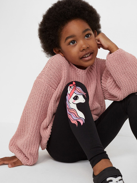 

H&M Girls Black Leggings