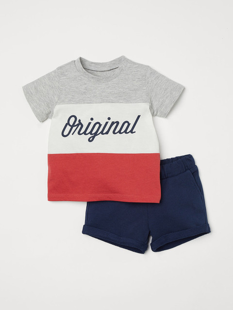 

H&M Boys 2-piece cotton set, Multi