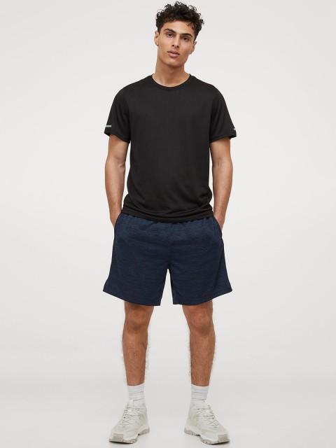 

H&M Men Blue Solid Rapid-Dry Sports Shorts