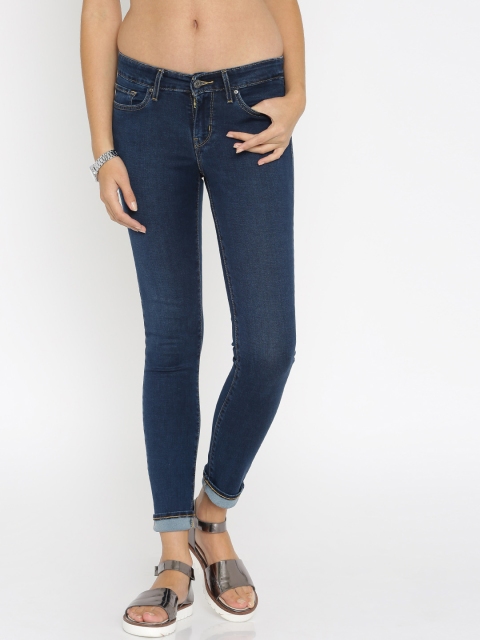 

Levis Women Blue Skinny Fit Stretchable Jeans 711