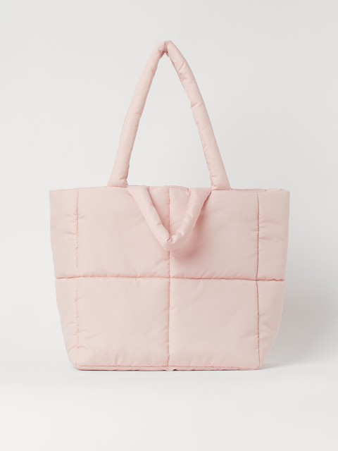

H&M Womens Pink Padded shopper