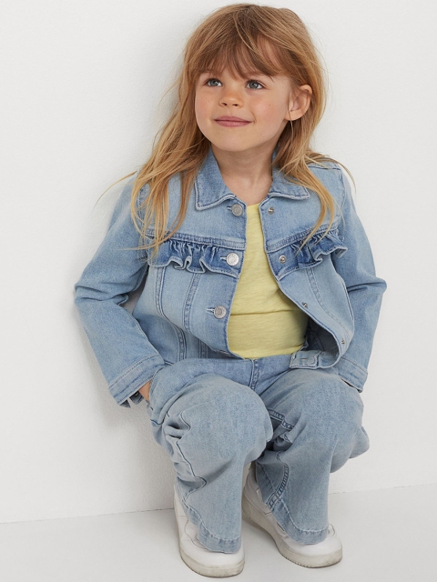 

H&M Girls Blue Denim jacket