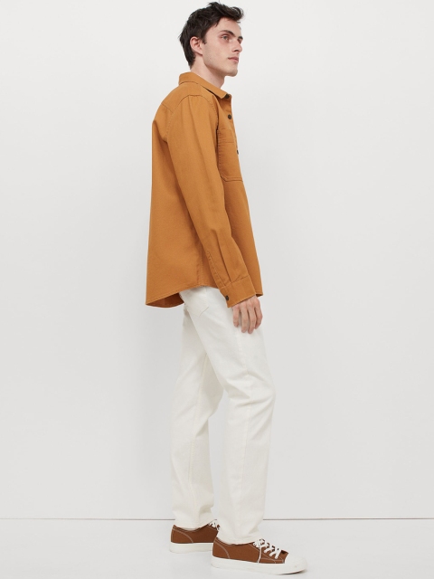 

H&M Men White Solid Regular Fit Jeans