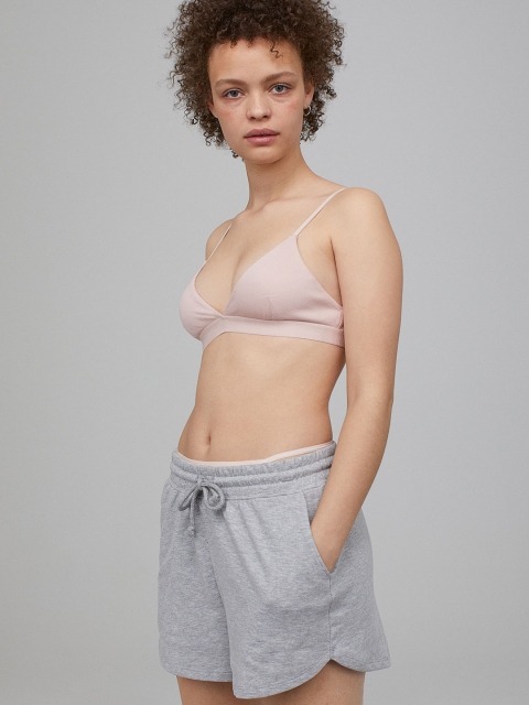 

H&M Womens White & Pink 2-pack soft cotton bras