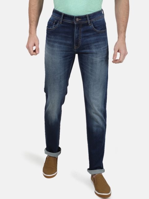 

Monte Carlo Men Blue Slim Fit Heavy Fade Jeans