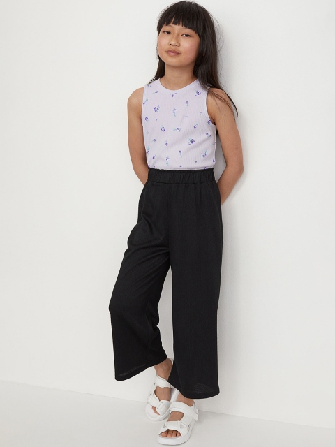 

H&M Girls Purple & Black 2-Piece Set