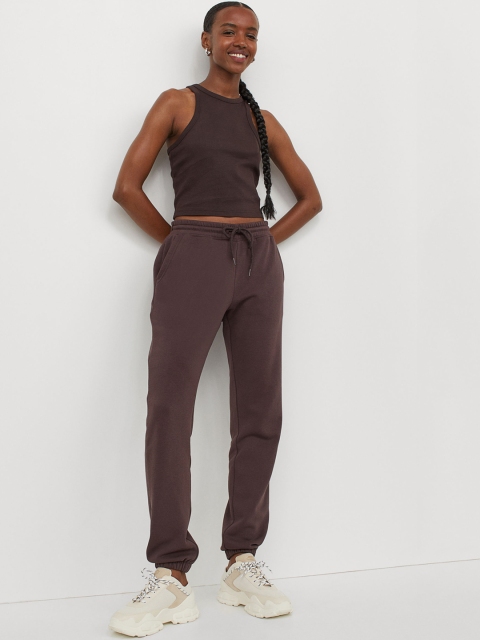 

H&M Women Brown Joggers