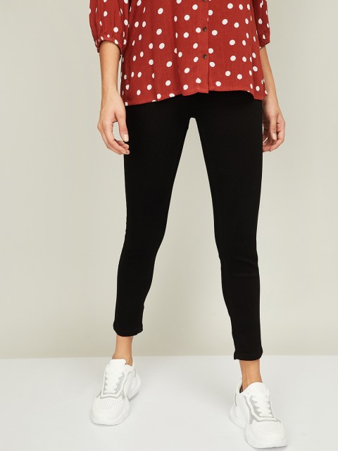 

Fame Forever by Lifestyle Women Black Skinny Fit Jeans