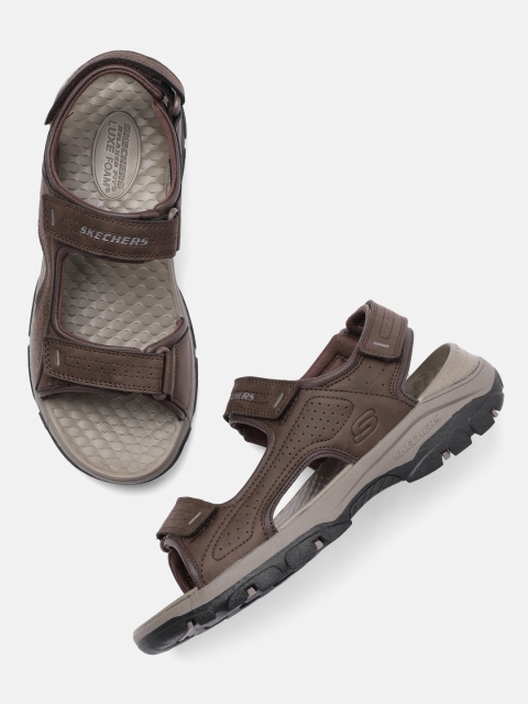 

Skechers Men Brown Tresmen - Garo Comfort Sandals