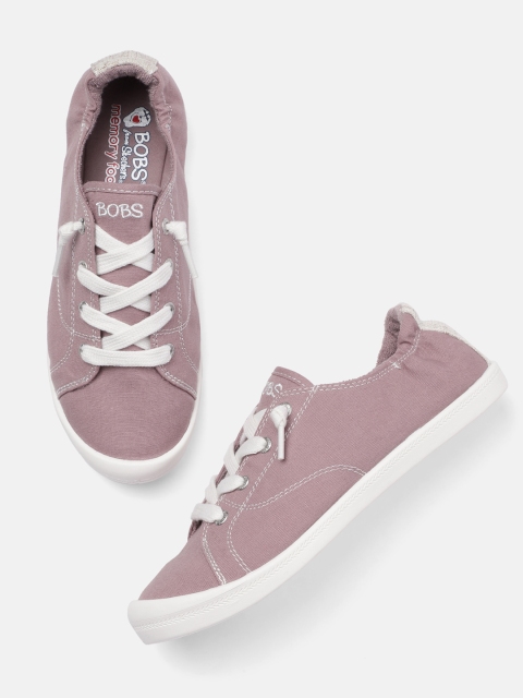 

Skechers Women Mauve-Coloured Beach Bingo - Ditch Day Slip-On Sneakers