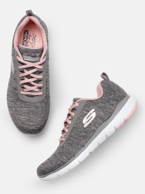 

Skechers Women Grey FLEX APPEAL 3.0 - INSIDERS Sneakers