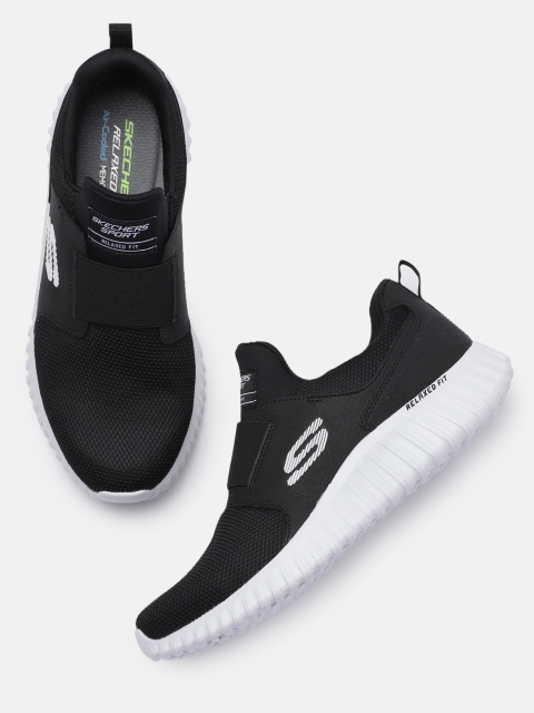 

Skechers Men Black DEPTH CHARGE 2.0 Slip-On Sneakers