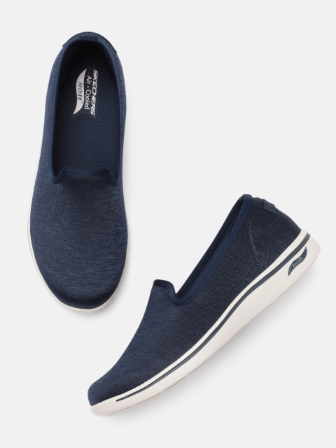 

Skechers Women Navy Blue Arch Fit Uplift- Perceived Walking Shoes