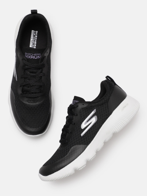 

Skechers Women Black Go Run Focus- Instantly Goga Mat Running Shoes