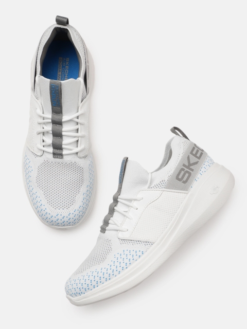 

Skechers Men White Go Run Fast Training Shoes