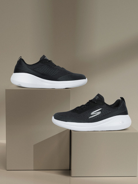 

Skechers Women Black Mesh GO RUN FAST - LASER Non-Marking Shoes