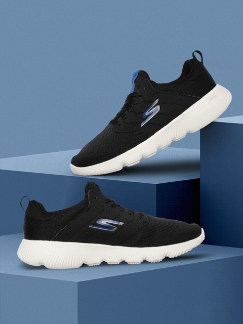 

Skechers Men Black GO RUN FOCUS-LIMIT Running Non-Marking Shoes