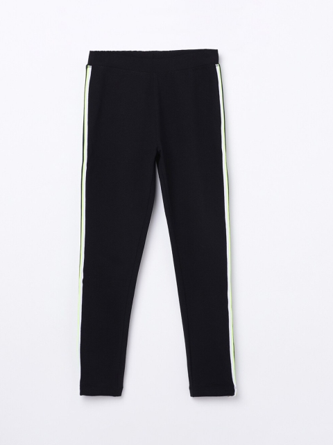 

Fame Forever by Lifestyle Girls Black Solid Ankle-Length Leggings
