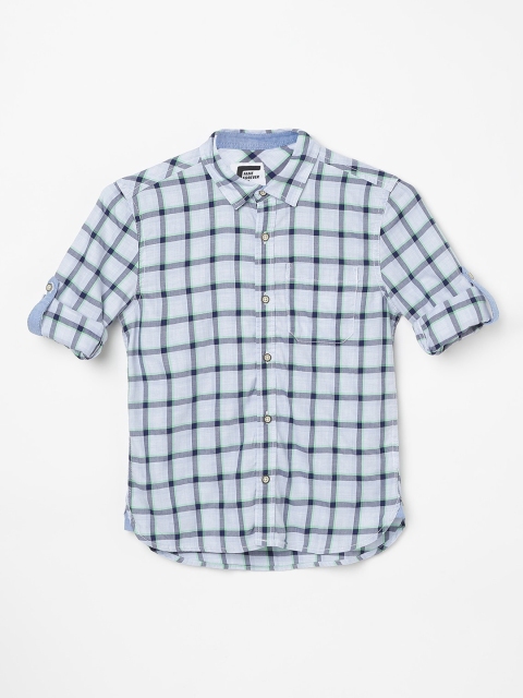 

Fame Forever by Lifestyle Boys Blue Checked Casual Shirt