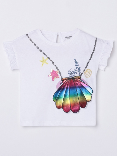 

Juniors by Lifestyle White Regular Top