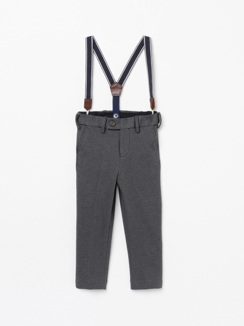 

Juniors by Lifestyle Boys Grey Slim Fit Trousers