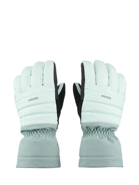 

WEDZE By Decathlon Sea Green Ski Gloves