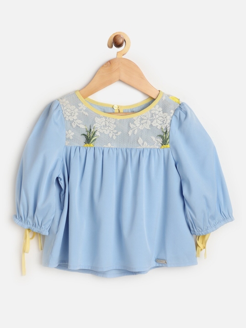 

One Friday Blue Regular Top
