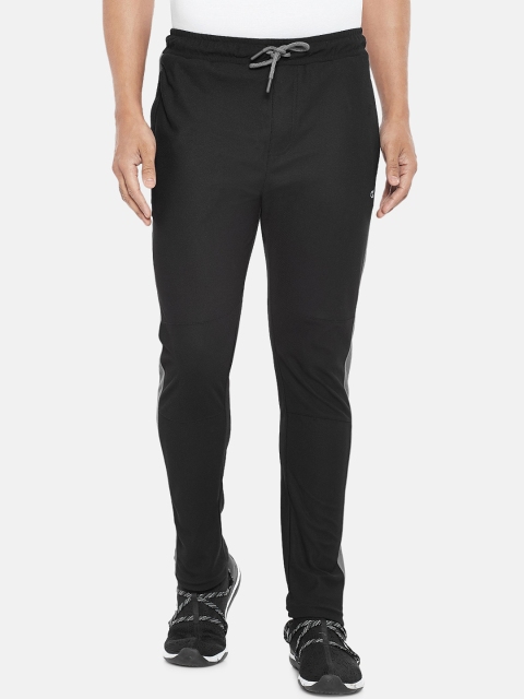 

Ajile by Pantaloons Men Black Solid Pure Cotton Track Pants