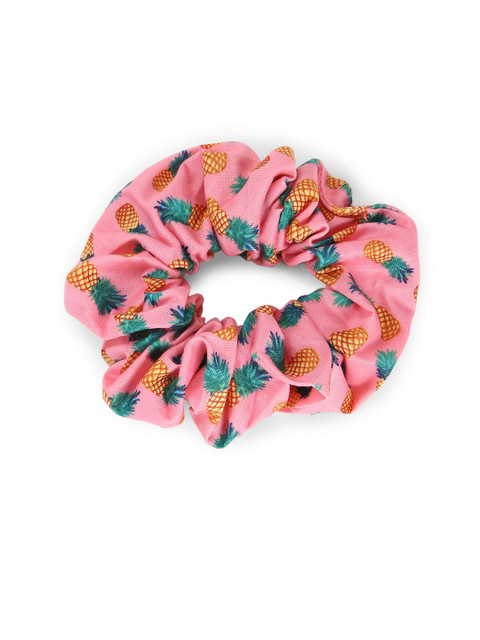 

FOREVER 21 Women Pink & Green Ponytail Holders