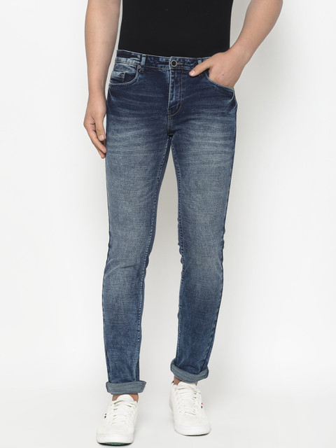 

TNG Men Blue Slim Fit Heavy Fade Jeans