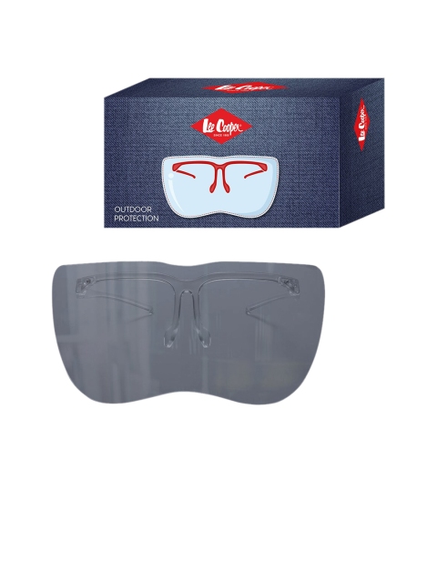 

Lee Cooper Unisex Black Solid Goggle-Style Eye Shield LC1HLFSLDBLK