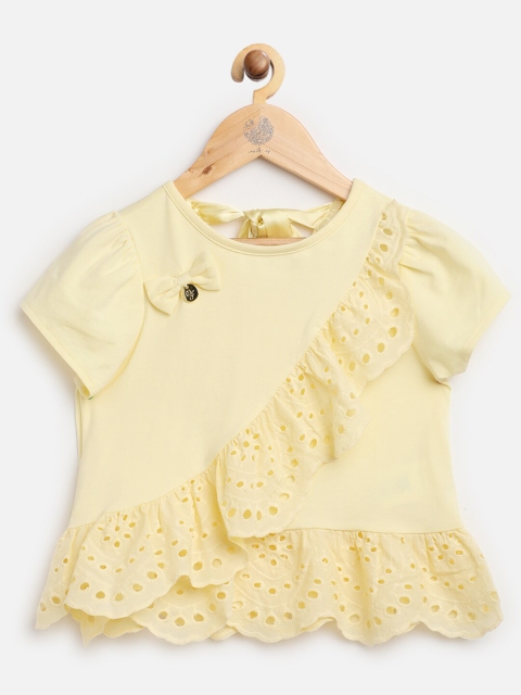 

One Friday Yellow Regular Top