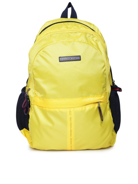 

Tommy Hilfiger Unisex Yellow Patterned Laptop Backpack