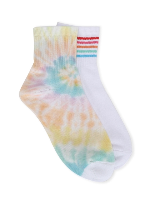 

AMERICAN EAGLE OUTFITTERS Women Pack of 2 Patterned Above Ankle Socks, Multi