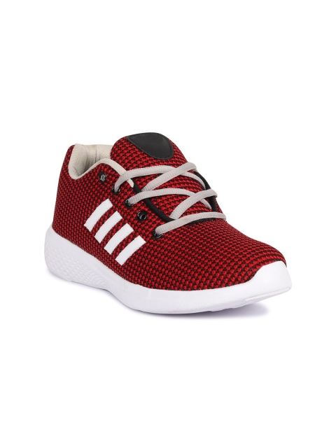 

FAST TRAX Women Red Woven Design Sneakers