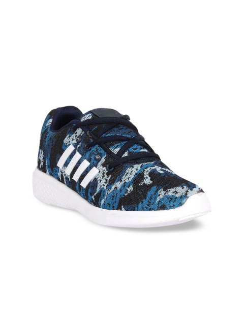 

FAST TRAX Women Blue & Black Printed Sneakers