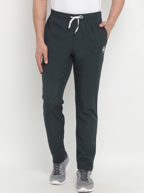 

PERFKT-U Men Green Hydra-Cool Antimicrobial Running Track Pants