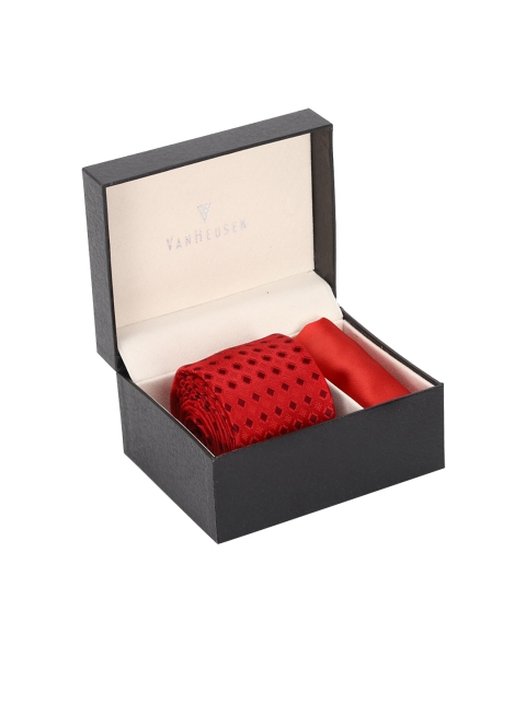 

Van Heusen Men Red Accessory Gift Set