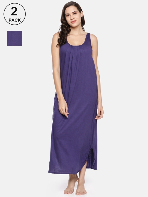 

GOLDSTROMS Pack Of 2 Purple Maxi Nightdress