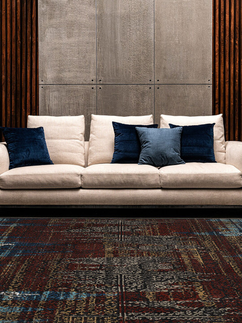 

DDecor Multicoloured Abstract Large Carpet, Multi